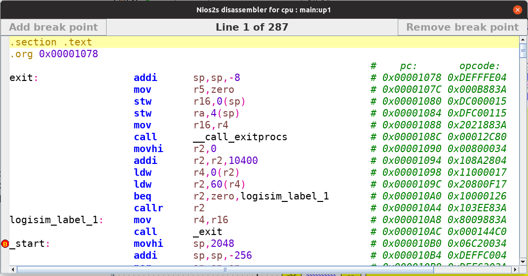 disassembler